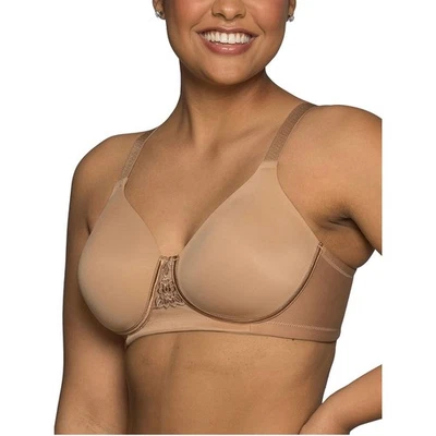 Juego de 2 sujetadores suavizantes Vanity Fair figura completa espalda, tazas ligeramente forradas 36DD Foto 1 de 4