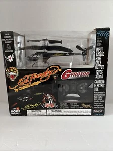 World Tech Toys ED HARDY Indoor/Outdoor Flying Gyrotor New In Box Never Used - Picture 1 of 9