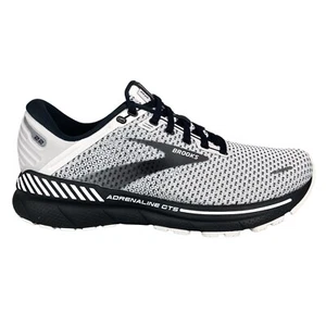 Brooks Women's Adrenaline GTS 22 Running Shoes White/Black 120353-135 (Size 9.5)
