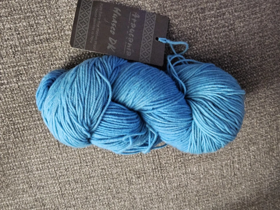 Araucania Huasco Pure Extrafine Merino Wool Color #107 Aqua  - Image 1 of 1