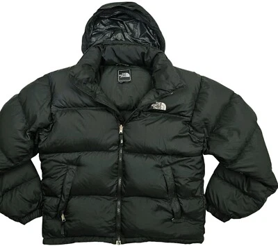 *HOT Men's THE NORTH FACE @ 700 NUPTSE QUILTED DOWN HOODED PUFFER BLACK Jacket M - Image 1 of 4