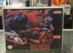 STREET FIGHTER II (SOLO ESTUCHE, SIN JUEGO) Oficial Nintendo, Super Nintendo - Imagen 1 de 4
