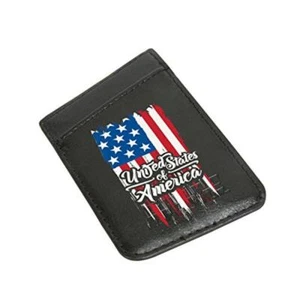 Guard Dog US Flagge Sammlung Leder Kartenhalter/Kartenhalter Handy Geldbörse mit R - Bild 1 von 1