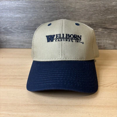 Wellborn Cabinet Hat Cap Strap Back Brown Outdoors Adjustable - Image 1 of 4