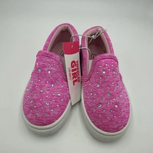Girls Toddler Swiggles Slip-On Sneakers Tennis Shoes Size 7 Little Girl - Picture 1 of 5