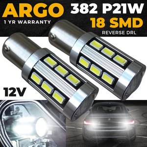 For Ford Transit Courier LED White 18 SMD Hid Reverse Bulbs 12v