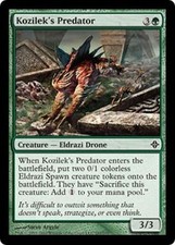 MTG MAGIC THE GATHERING - KOZILEK'S PREDATOR X 4 - RISE OF THE ELDRAZI NR. MINT!