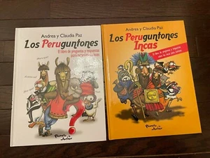 Set of 2 books Los Peruguntones Incas by Andrea y Claudia Paz - Bild 1 von 2