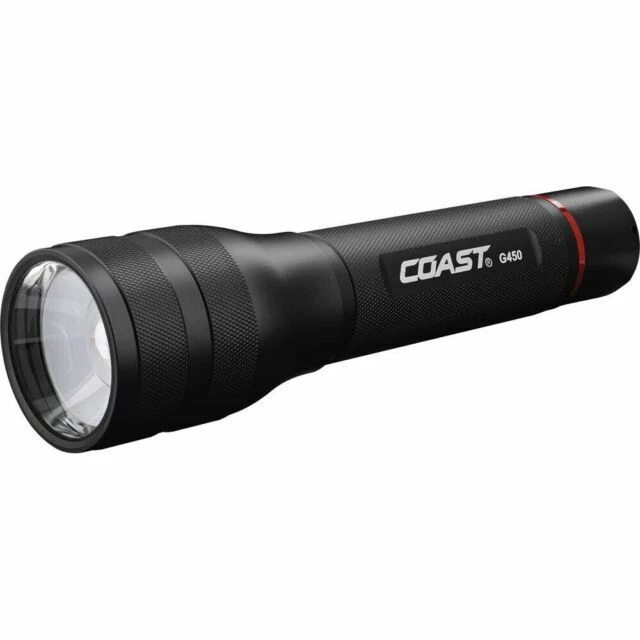 Coast G450 1400 Lumens LED Flashlight with Twist Focus
