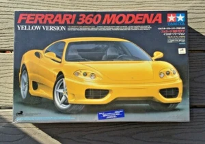 TAMIYA 1/24 YELLOW VERSION FERRARI 360 MODENA SPORTS CAR MODEL KIT # 24242 F/S - Picture 1 of 10