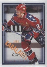 1996-97 Leaf Sisu Redline SM-liiga Jere Karalahti #4