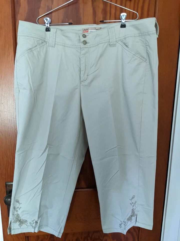 Pantalones capri elásticos clásicos para mujer JMS talla 24W usados Foto 1 de 4