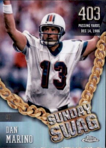 SS-6 Dan Marino Miami Sunday Swag Topps Chrome Football 2024 - Bild 1 von 1