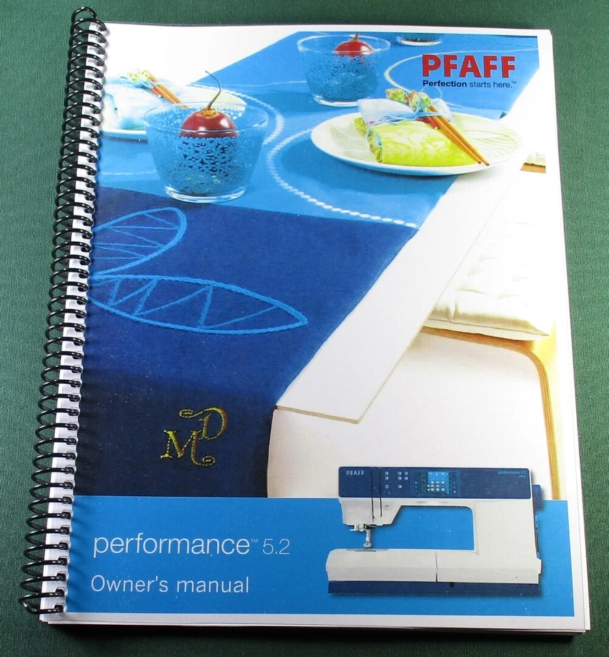 PFAFF Performance 5.2 Bedienungsanleitung: Vollfarbig & Schutzhüllen - Bild 1 von 1