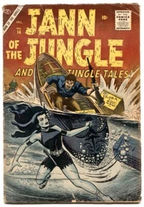 Jann Of The Jungle #14 1956 - Atlas -VG- - Comic Book - Picture 1 of 2