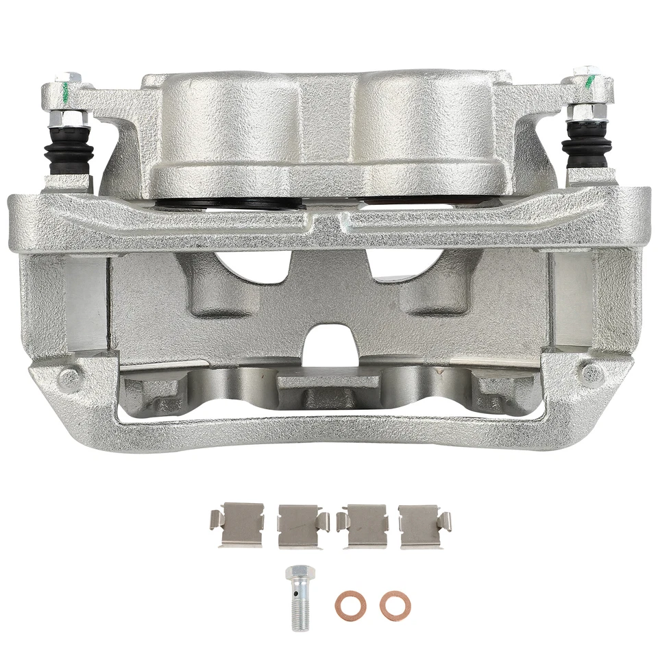 Pinzas de freno delanteras con soporte izquierdo para Ford E-150 E-250 2008-2014 Foto 1 de 4