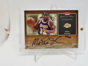 2005-06 Fleer Greats of the Game Gold Auto Magic Johnson ed#4/10 - Bild 1 von 2