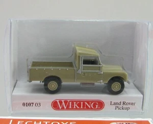 Wiking 1:87, n.: 107 03, Land Rover, beige confezione originale - Foto 1 di 1