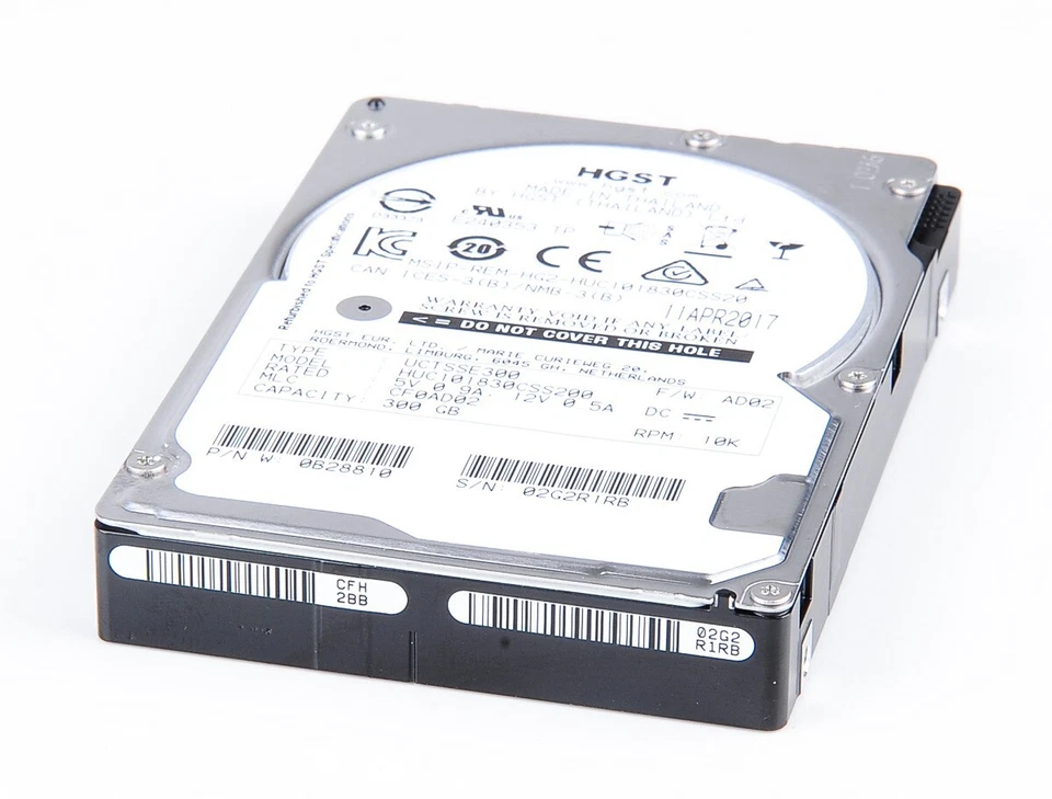 **NEW ZERO HOURS*HGST HITACHI HUC101830CSS200 300GB 2.5in ULTRASTAR 10000RPM SAS - Image 1 of 1
