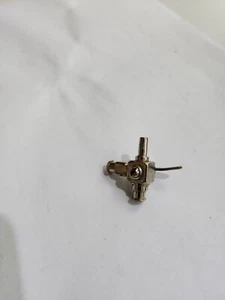 B-D MS10 3-Way Stopcock Stainless Steel Plated Brass Surgical Luer LOCK - Picture 1 of 5