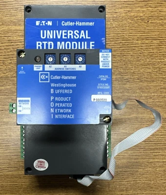 EATON/CUTLER-HAMMER IPONI 8793C52G01 UNIVERSAL RTD MODULE **USED GUARANTEED** - Image 1 of 4