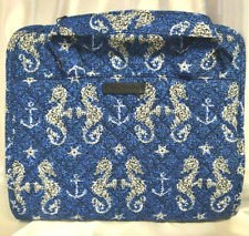 Vera Bradley's ICONIC HANGING TRAVEL ORGANIZER in SEAHORSE OF COURSE Pattern NWT