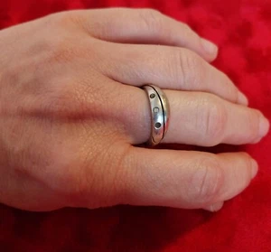 Anillo de plata 925 anillo de mujer sellado anillo de dedo - Imagen 1 de 12