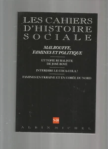LES CAHIERS D HISTOIRE SOCIALE N°14 - Imagen 1 de 1