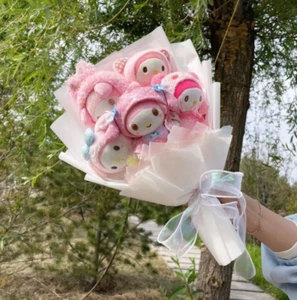 SANRIO MY MELODY BOUQUET FLOWERS HELLO KITTY PLUSH BIRTHDAY ANIME MOTHERS DAY - Picture 1 of 1