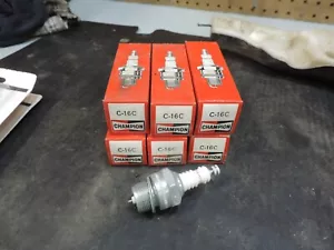 Champion c16c Spark Plugs lot of 6 - Picture 1 of 1