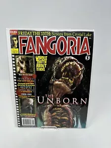 FANGORIA # 279, The Unborn, The Wolfman, Friday the 13th - Bagged & Boarded - Picture 1 of 2