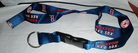 Rare with Round Logo 2007 BOSTON RED SOX  LANYARD 20" est. 40" circumference Cover