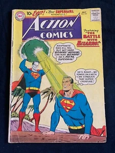 Action Comics #254 (1959) - 1° Bizzaro, 3° Super Girl, Key DC Book - Foto 1 di 4