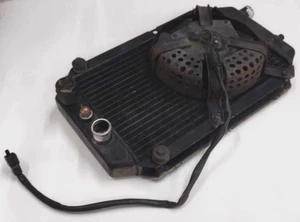1995-1999 Kawasaki Vulcan VN 800 Engine Cooling Radiator w/ Fan OEM 39060-1132 - Picture 1 of 14