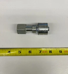 AEROQUIP 1AA8FR8 Crimp Fitting,1/2" I.D.,13/16",F,ORS 4VUF9 - Picture 1 of 1