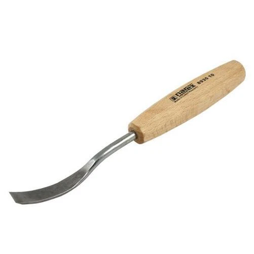 Narex 893510 Wood Line Standard Bent Wood Carving Right Skew Chisel