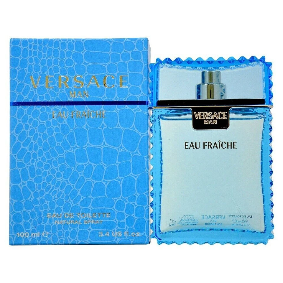 VERSACE MAN EAU FRAICHE 100ML EDT SPRAY FOR MEN BY VERSACE - image 1 of 1
