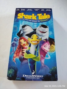 Shark Tale (VHS, 2005) Will Smith, Robert DeNiro, Jack Black - Picture 1 of 2