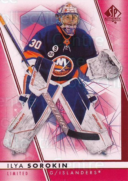 2022-23 SP Authentic Red #71 Ilya Sorokin - Image 1 of 1