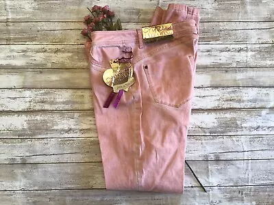 Princess Vera Wang Women’s Pink Wash Skinny Pants Jeans Sz 7 NWT! - Image 1 of 2