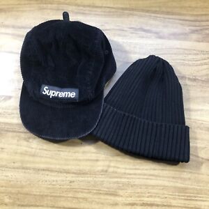 Supreme Beanie Black Hats for Men for sale | eBay