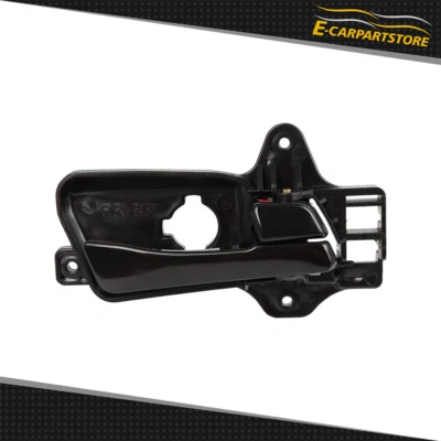 Interior Front Right Door Handle Fits 2009-2012 Hyundai Elantra Black Plastic Foto 1 de 4