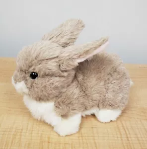 Russ Berrie Peluche Bianco Marrone Coniglietto Bruin 10" - Foto 1 di 11
