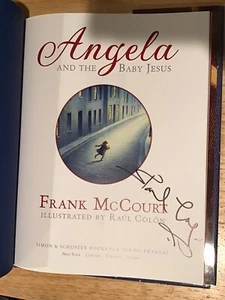 SIGNED Angela and the Baby Jesus by Frank McCourt (2007) HC 1/1 + PHOTO - Imagen 1 de 5