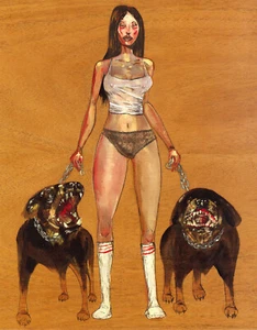 David Choe "Hell Houndz" image: Frame it - Picture 1 of 2