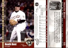 Heath Bost 2002 MultiAd Sacramento River Cats #6 Card *AutographDen*