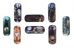 Glasses Case by Lisa Parker Hard Shell + Microfibre Cleaning Cloth - Picture 1 of 21