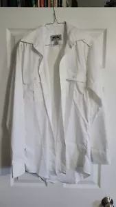 Crew Outfitters Men's Long Sleeve Pilot Shirt Size 15, NEW - Picture 1 of 3