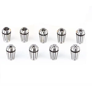 NEW PRECISION ER16 COLLET SET 2-10MM 9PCS TIR0.0004"/ 10μm CNC TOOLS USA SELL - Picture 1 of 1