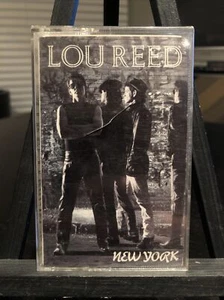 New York by Lou Reed (Cassette 1989) Hard Rock Punk Fred Maher Sire RARE CULT NM - Picture 1 of 5